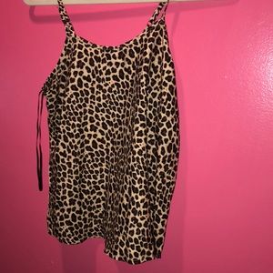 Small cheetah shirt.